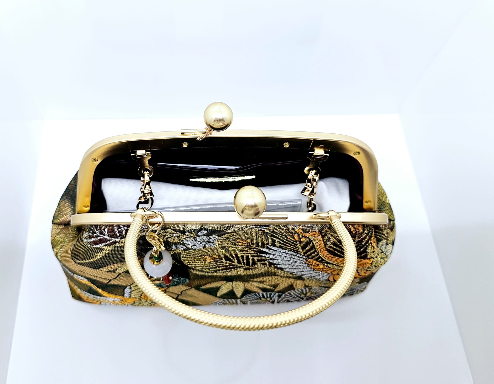 Japanese Kimono Obi Clutch, Gift for Her, Obi Bag